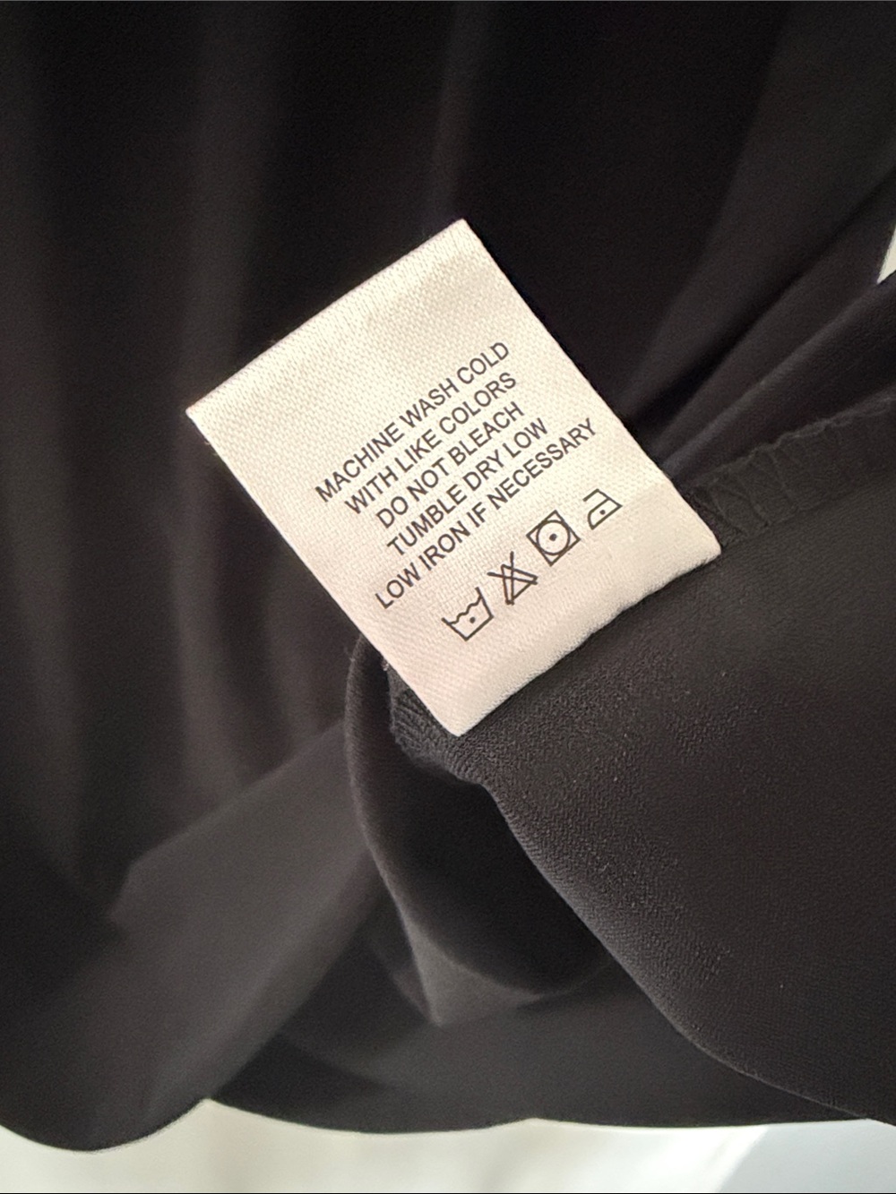 Violet B. Black Ruffle Neck Top Mesh Flutter Sleeve M - Picture 3 of 4